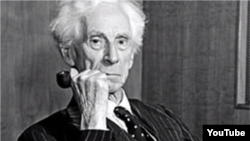 İngilis filosofu Bertrand Russel.