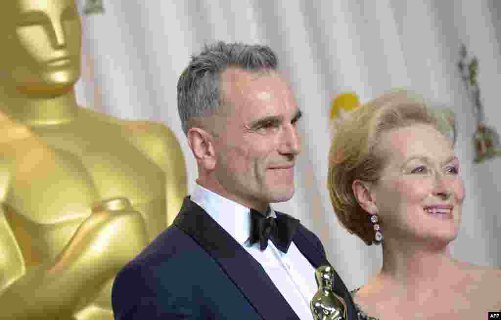 Aktyor Daniel Day-Lewis və &nbsp;Meryl Streep