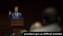 Президент Украины Петр Порошенко с рабочим визитом в США 